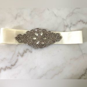 David’s Bridal Rhinestone Bridal Belt Sash